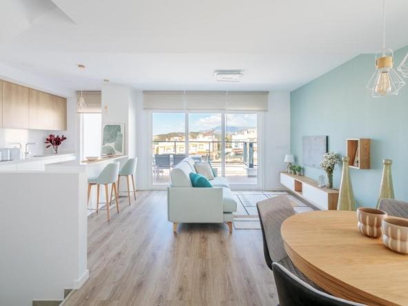 Modern apartments and villas in Balcon de Finestrat with stunning views near Benidorm.